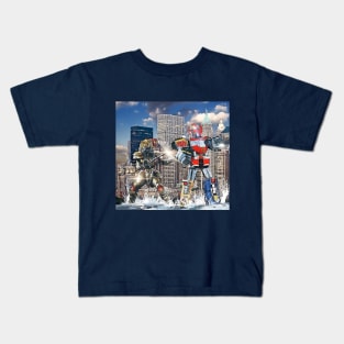 Megazord V Goldar Kids T-Shirt